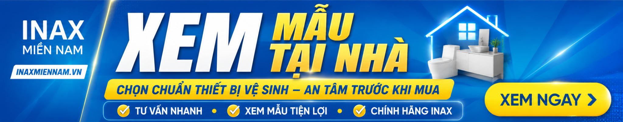 INAX xem mẫu tại nhà