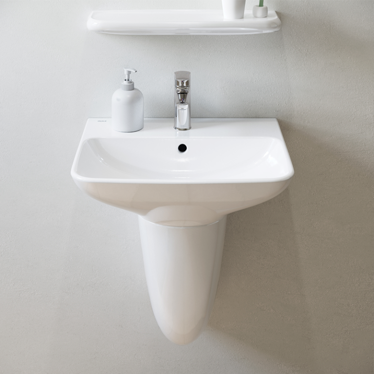 Chậu Rửa Lavabo Inax AL-289V Treo tường kèm chân L-288VC - INAX Miền Nam